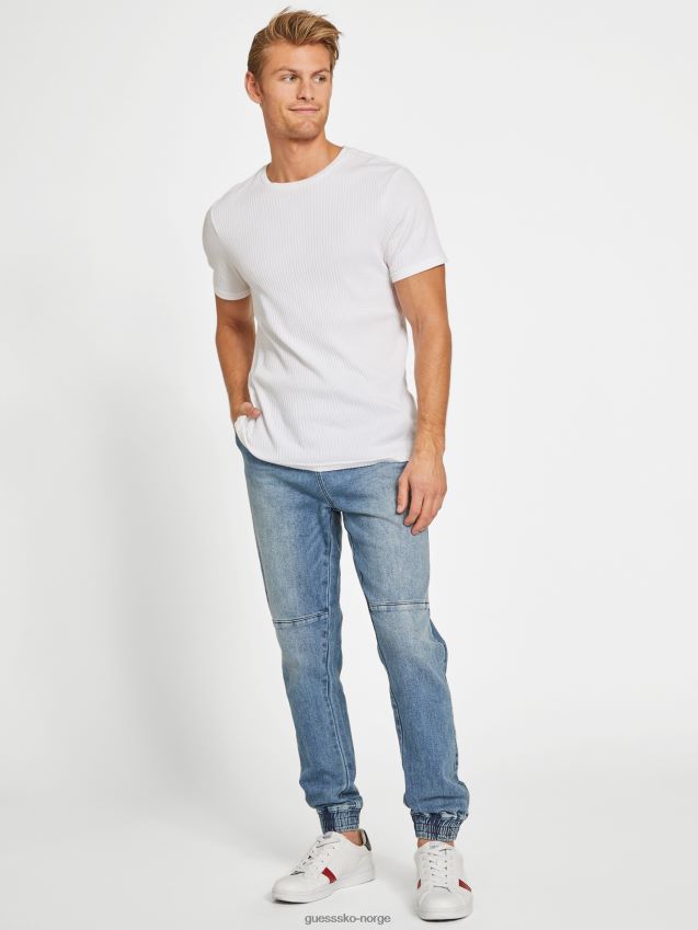 Guess eco ryan joggers middels vask middels vask menn F0LJ807855