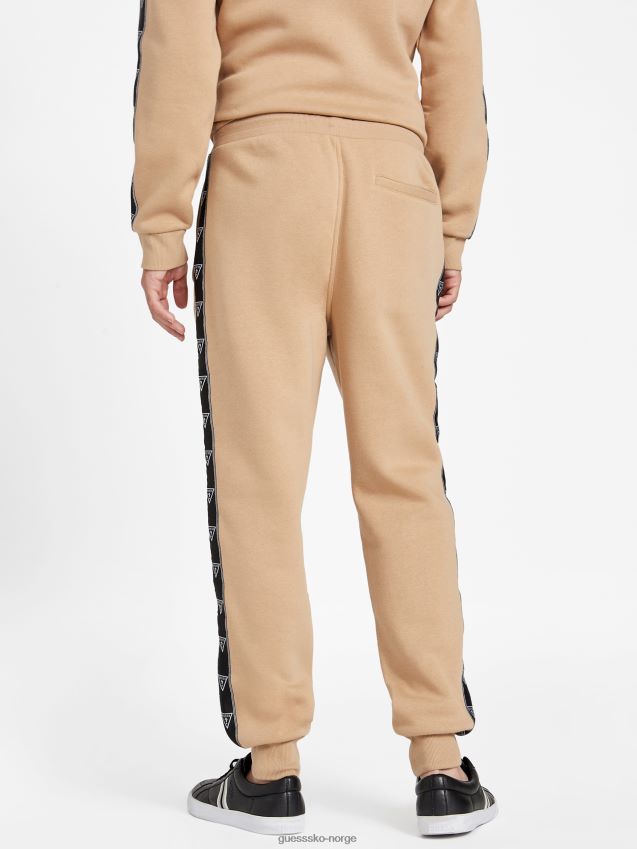 Guess ristet taupe øko dover jogger ristet taupe menn F0LJ808093