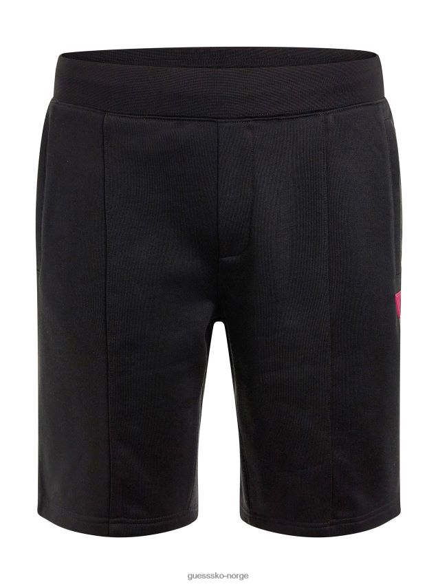 Guess bak logo kort svart svart menn F0LJ80844