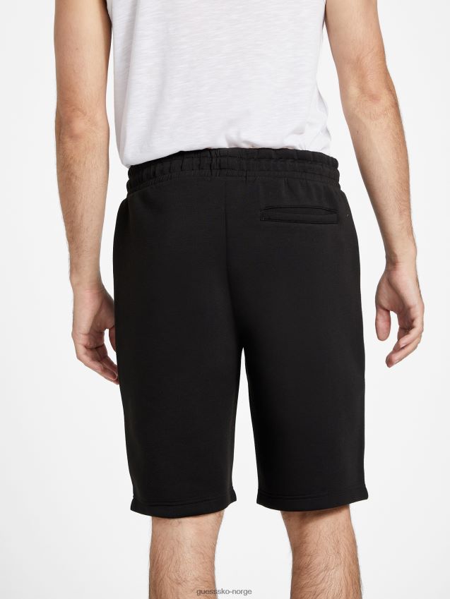 Guess berto logo shorts kulsort kulsvart menn F0LJ808401