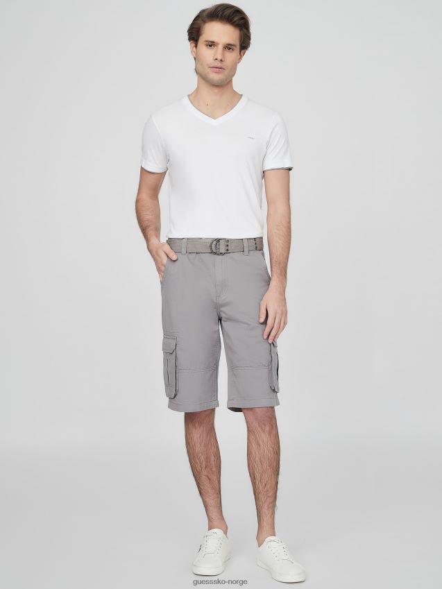 Guess grå magnet karl cargo shorts grå magnet menn F0LJ808507