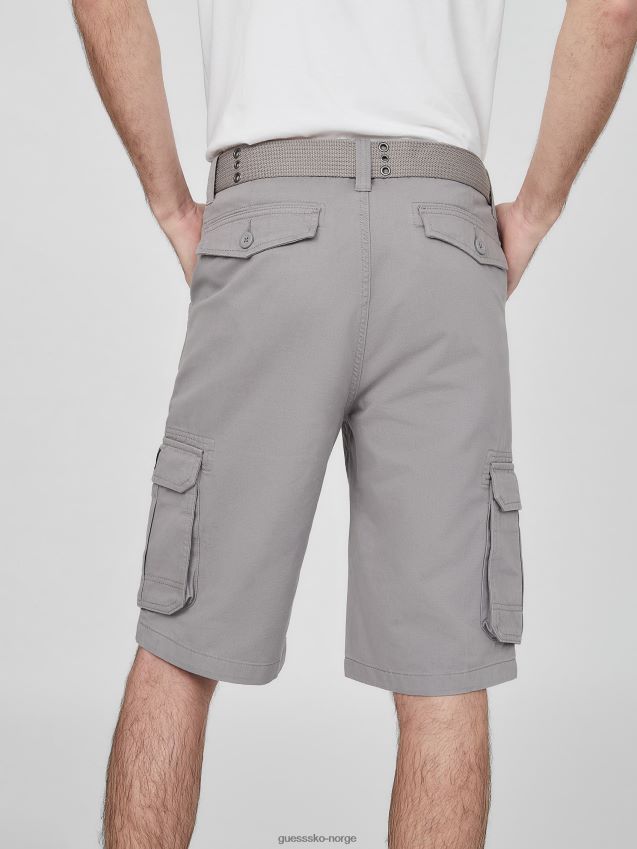 Guess grå magnet karl cargo shorts grå magnet menn F0LJ808507