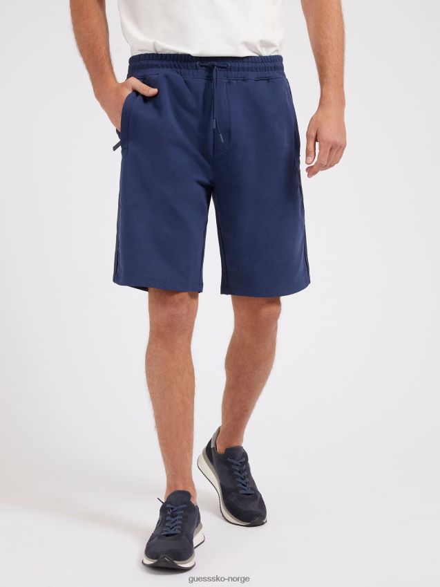 Guess logo tape shorts blå blå menn F0LJ80873