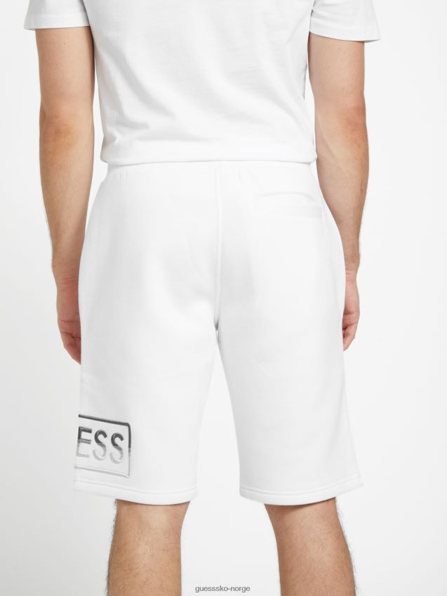 Guess ren hvit hartley strikkeshorts Ren hvit menn F0LJ808444