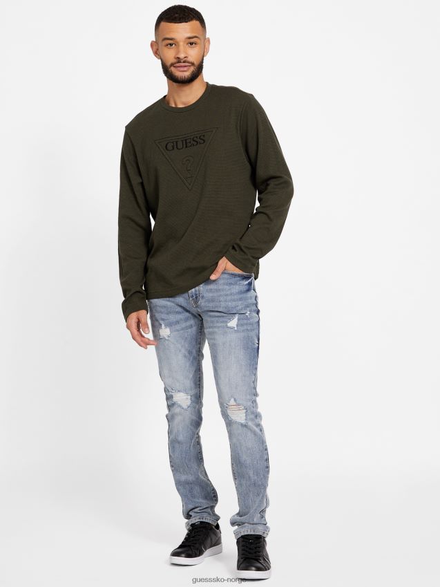 Guess nifs skog tomas crewneck skummel skog menn F0LJ808549