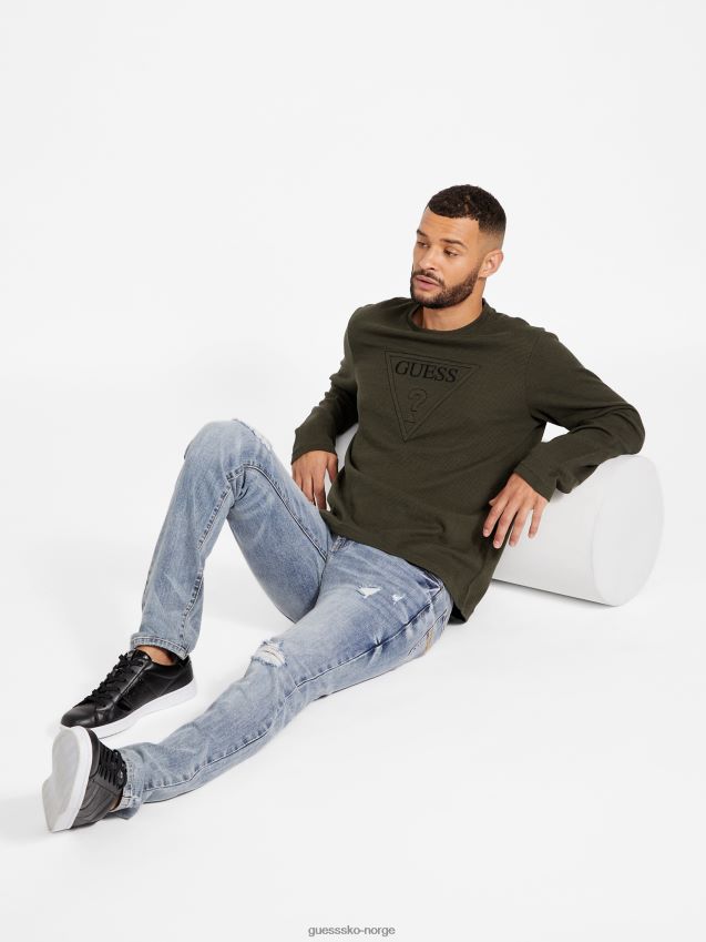 Guess nifs skog tomas crewneck skummel skog menn F0LJ808549