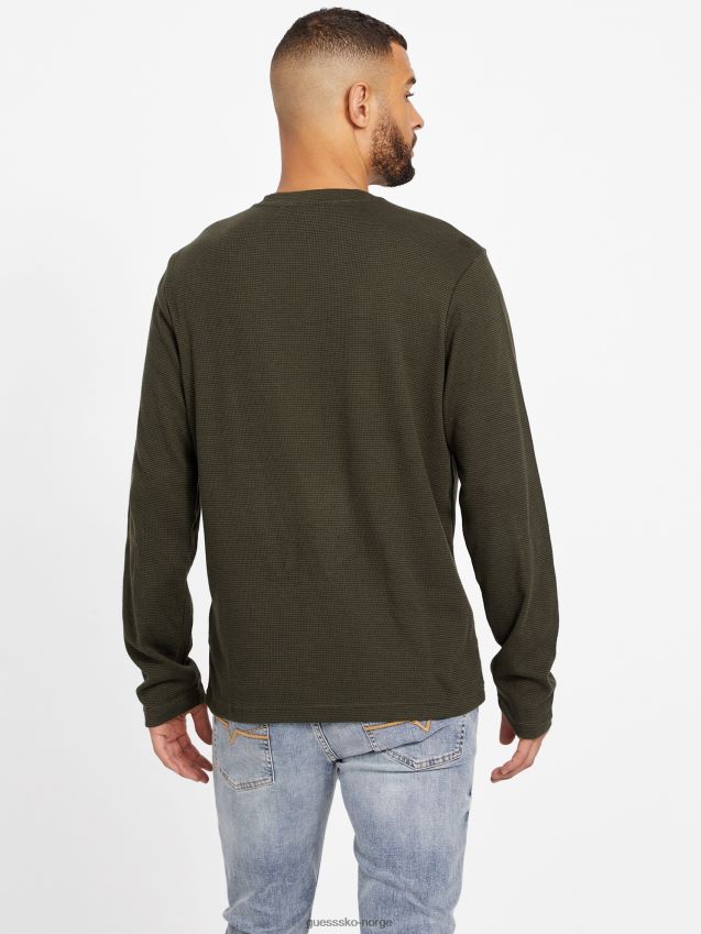 Guess nifs skog tomas crewneck skummel skog menn F0LJ808549