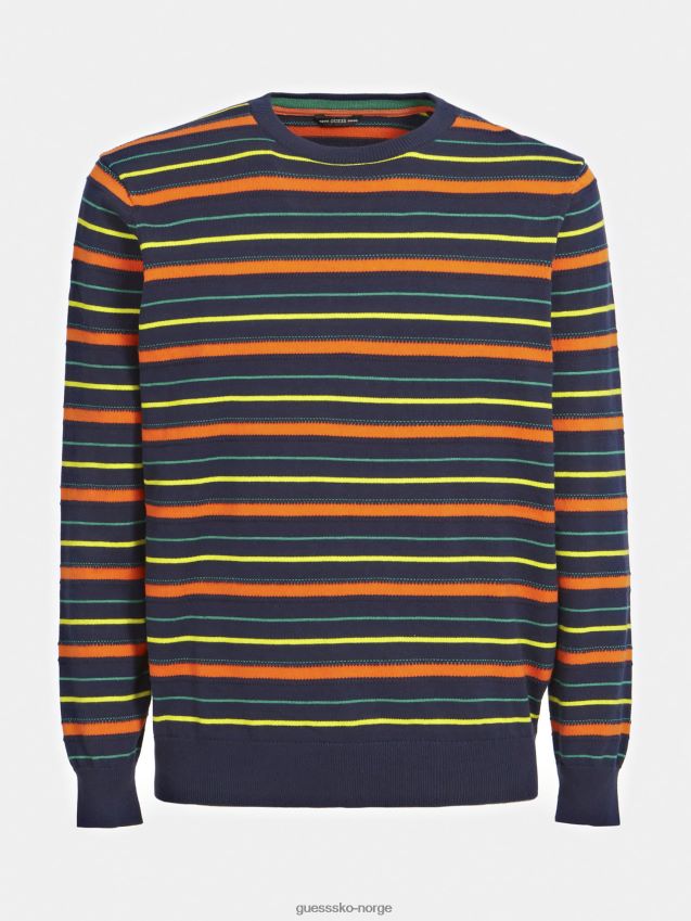 Guess nyanser av oransje bomullsgenser nyanser av oransje menn F0LJ801355