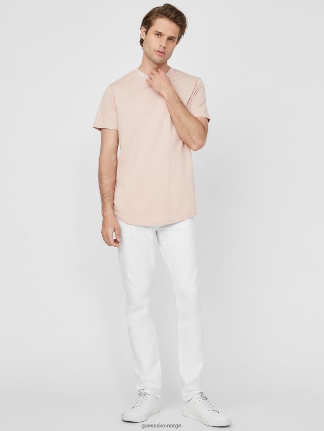 Guess vapor rose ronnie logo crewneck damp steg menn F0LJ808459