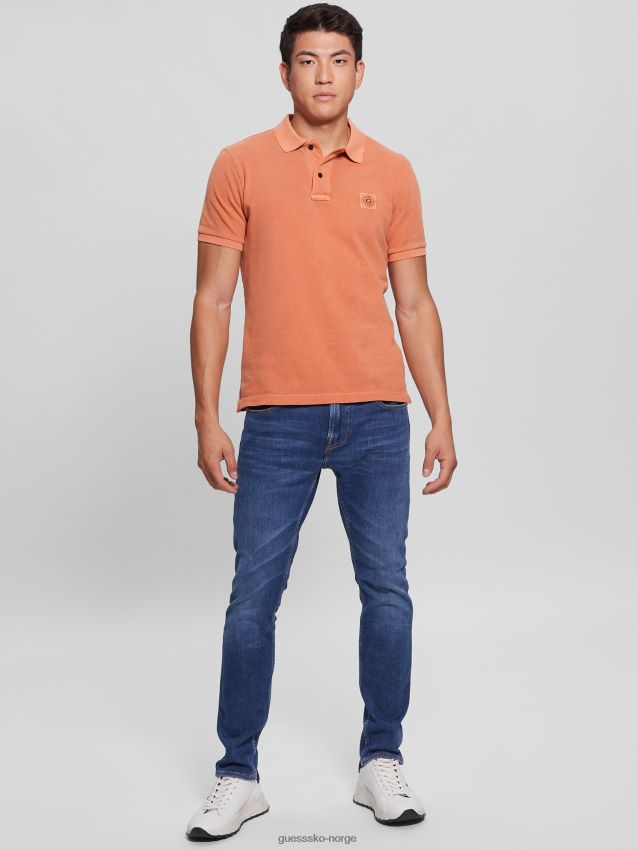 Guess øy solnedgang vasket polo øya solnedgang menn F0LJ8010622