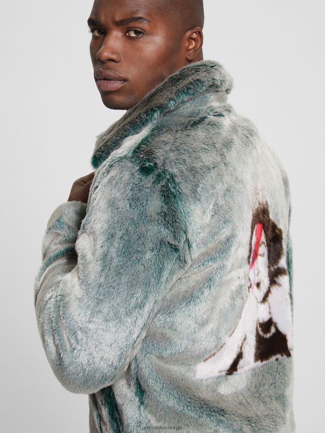 Guess alpine grove dronning i fuskepels alpin lund menn F0LJ8010819