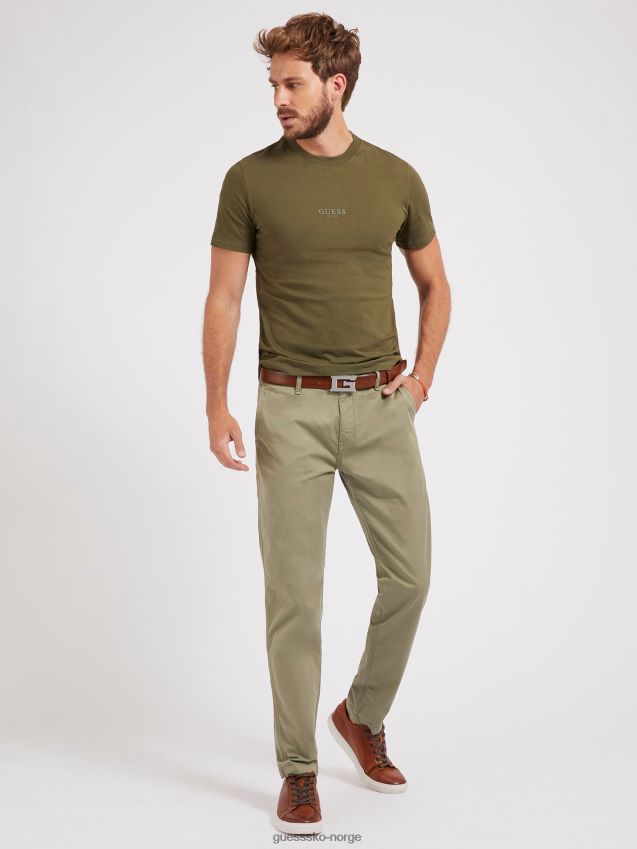 Guess normal passform t-skjortemenn F0LJ80298