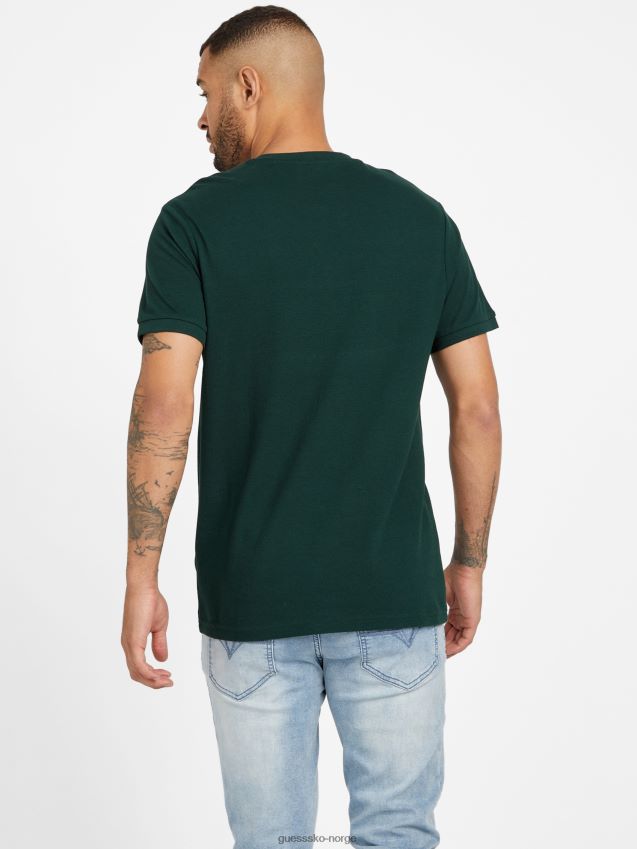 Guess alpine grove eco otis henley tee alpin lund menn F0LJ808434