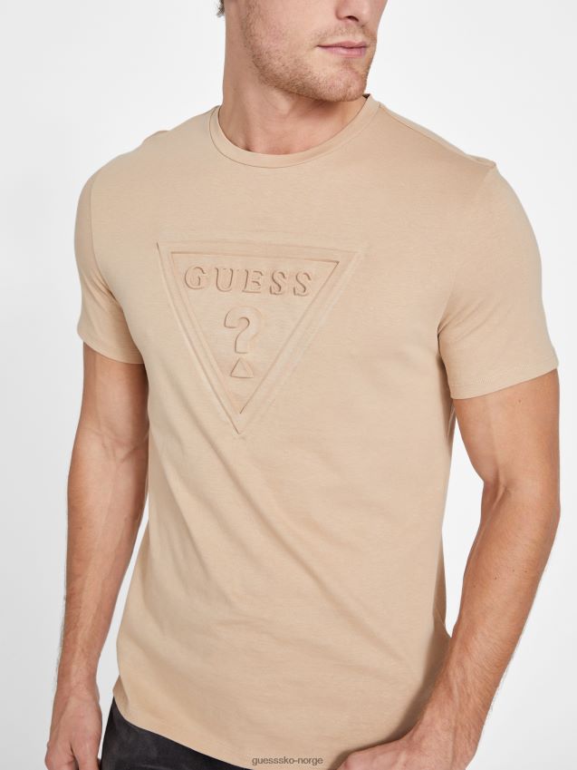 Guess g118 eco gustavo t-skjorte med rund hals g118 menn F0LJ808564