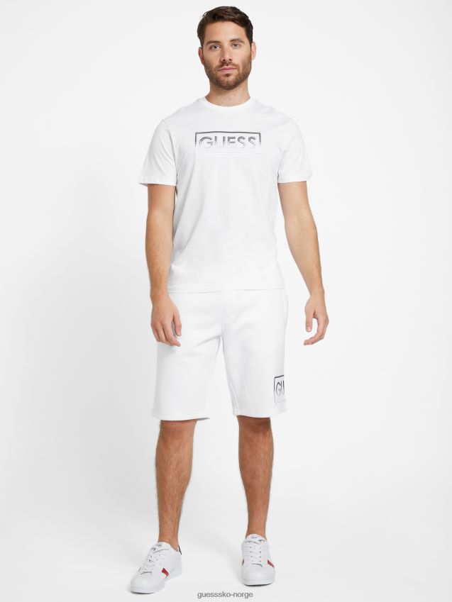 Guess hartley logo t-skjorte ren hvit Ren hvit menn F0LJ808587