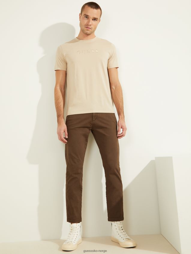 Guess nomade-t-skjorte med brodert logo nomad menn F0LJ8010795