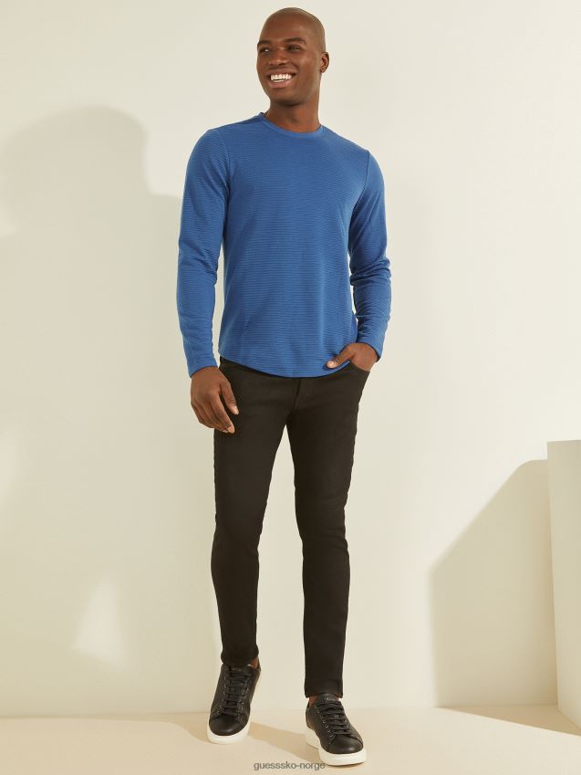 Guess åpent vann zuma langermet t-skjorte åpent vann menn F0LJ8010465