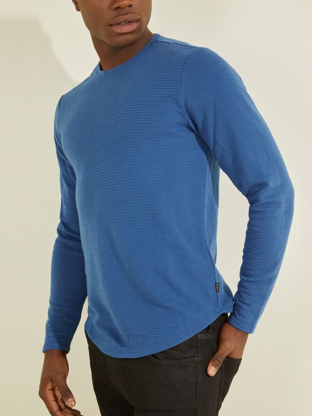 Guess åpent vann zuma langermet t-skjorte åpent vann menn F0LJ8010465