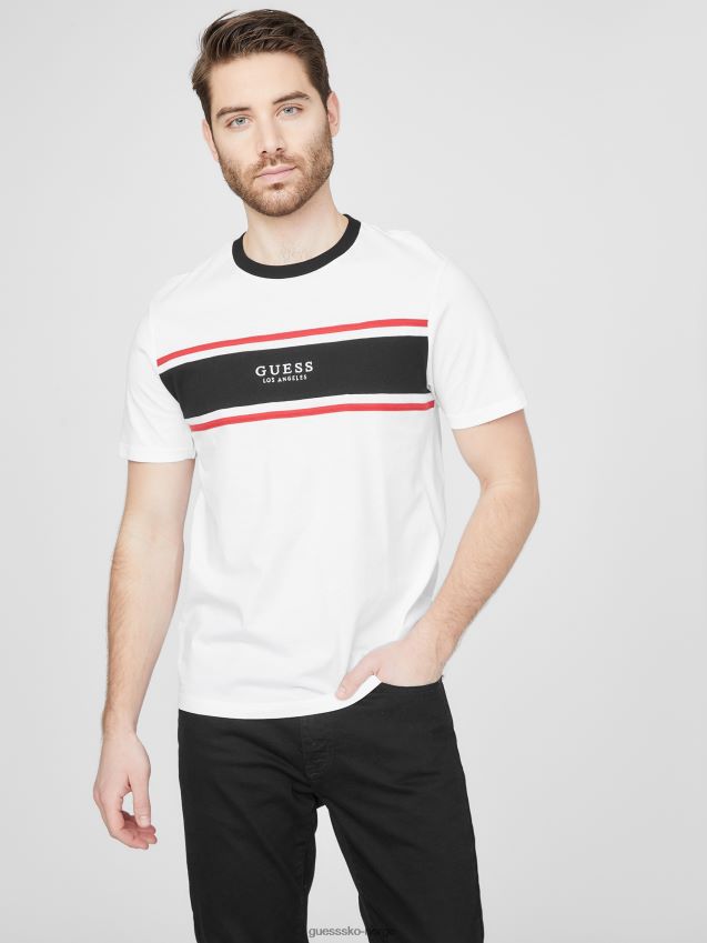 Guess ren hvit hauser t-skjorte Ren hvit menn F0LJ808486