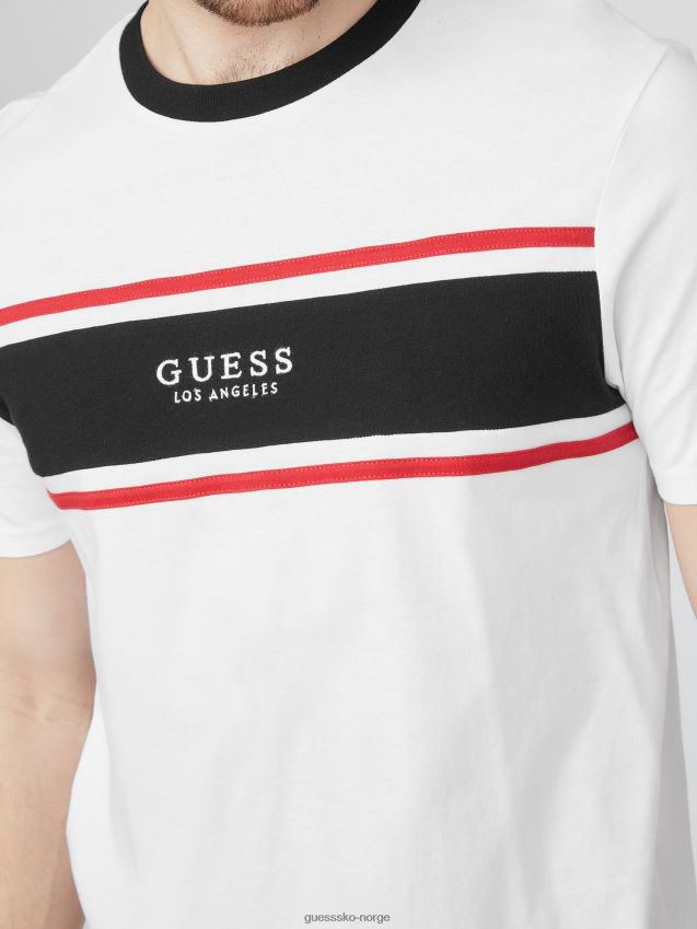 Guess ren hvit hauser t-skjorte Ren hvit menn F0LJ808486