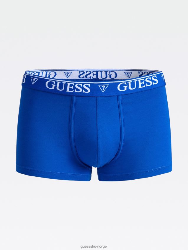 Guess elektrisk blå bokser med logo strikk elektrisk blå menn F0LJ801679
