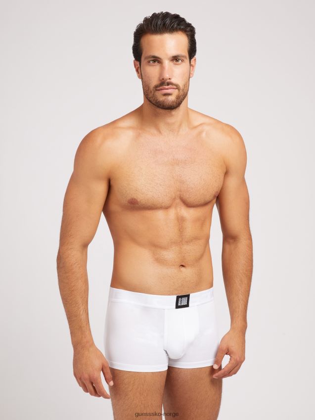 Guess pakke 3 boksere med blå logo blå menn F0LJ801637