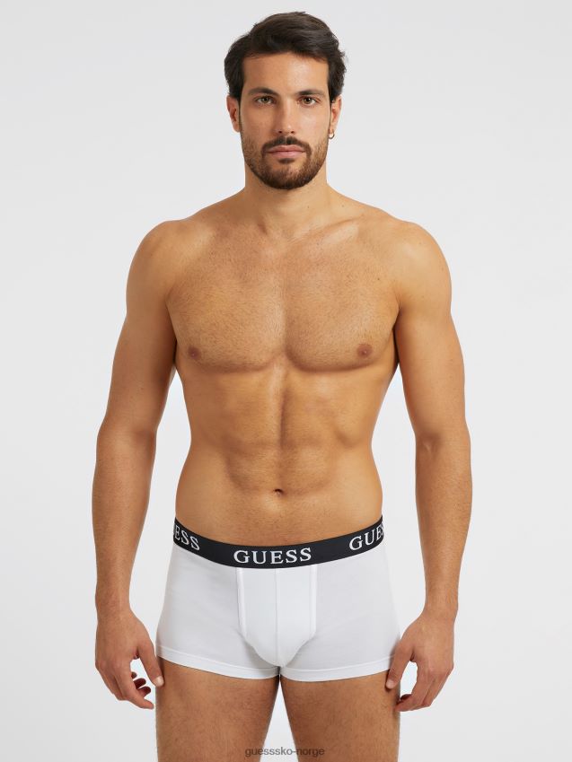Guess pakke 3 boksere med logo grønn multi grønn multi menn F0LJ801605
