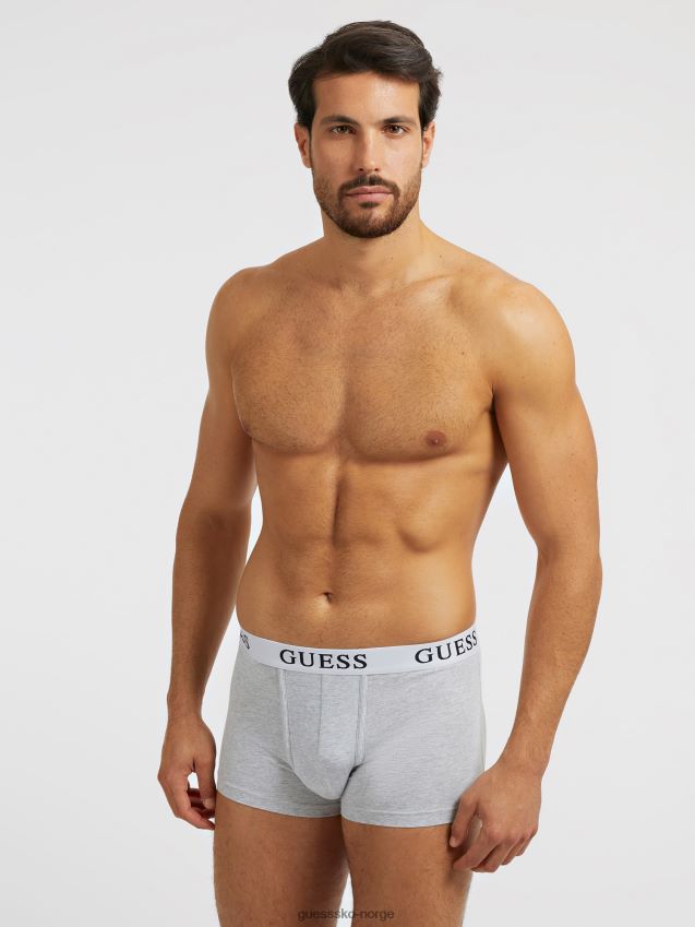 Guess pakke 3 boksere med logo sort multi svart multi menn F0LJ801659