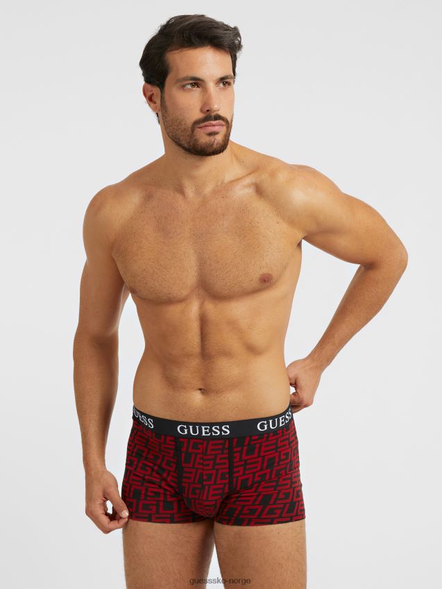 Guess rød bokser og sokkerpakke rød menn F0LJ801047