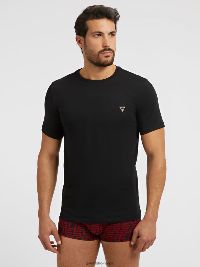 Guess t-skjorte og boksere pakke rød rød menn F0LJ801049