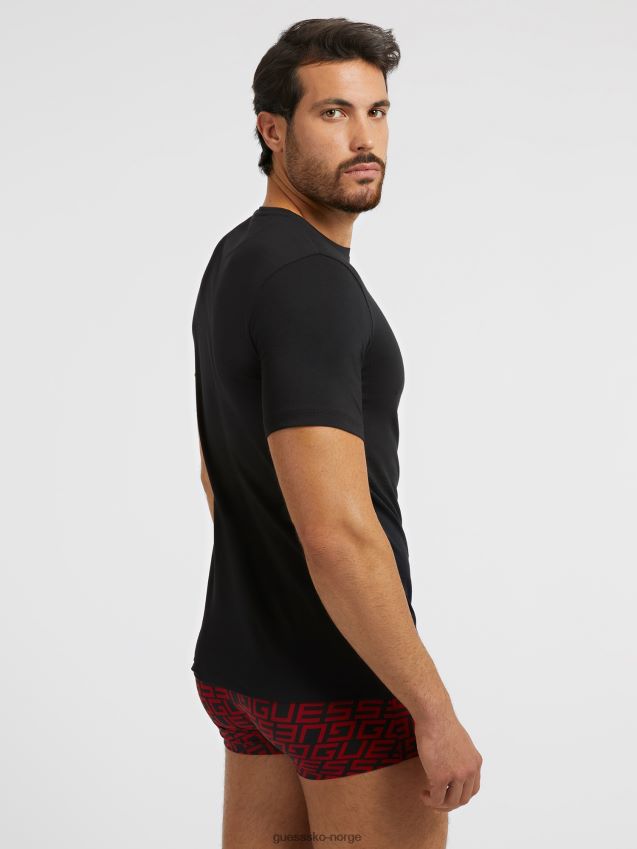 Guess t-skjorte og boksere pakke rød rød menn F0LJ801049