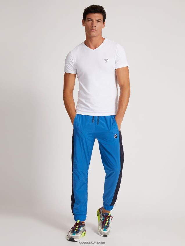 Guess trekant logo t-skjorte hvit ny trend hvit menn F0LJ801655