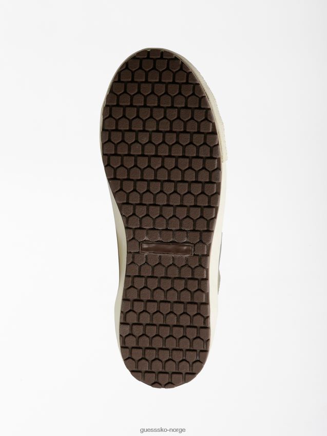 Guess grønn ederle logo high-top sneaker grønn menn F0LJ8017