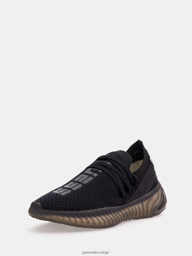 Guess løpesko med blå logobokstaver blå menn F0LJ80390