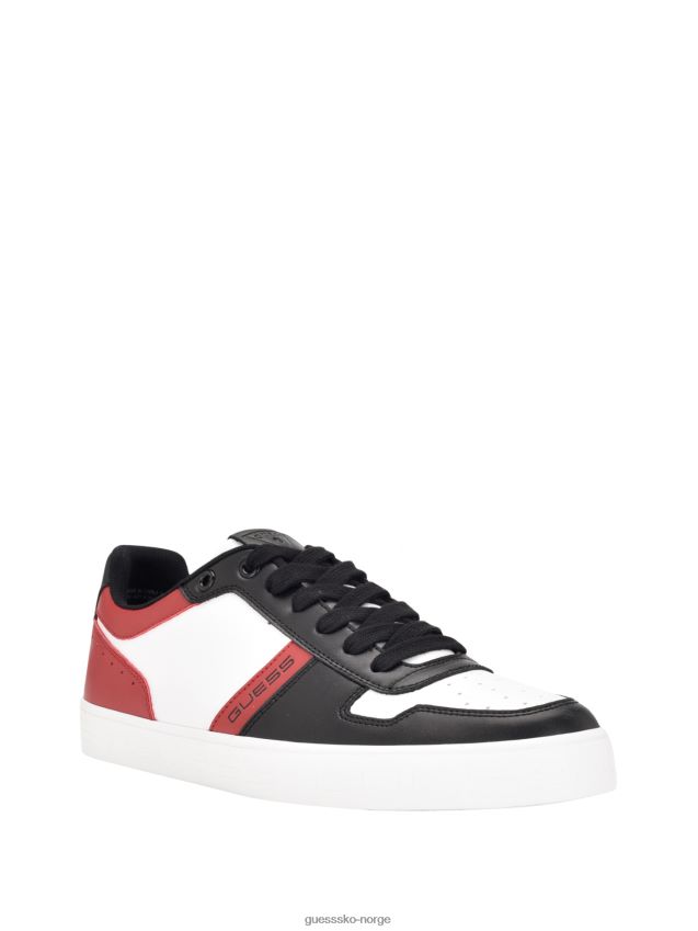 Guess peza lave sneakers svarte svart menn F0LJ808783