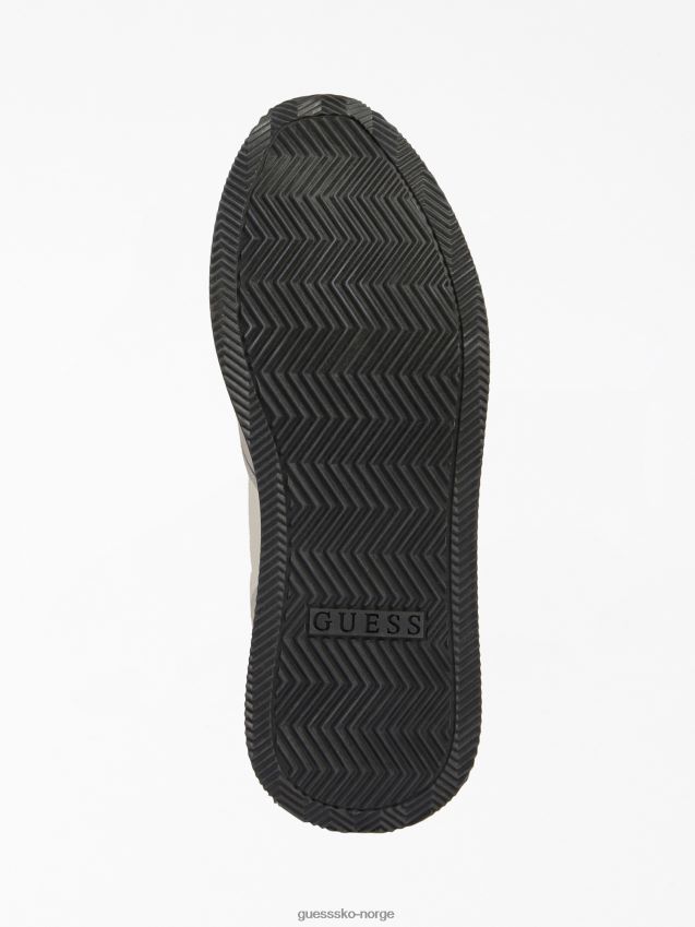 Guess potenza løpesko med semsket skinn, grå multi grå multi menn F0LJ80673