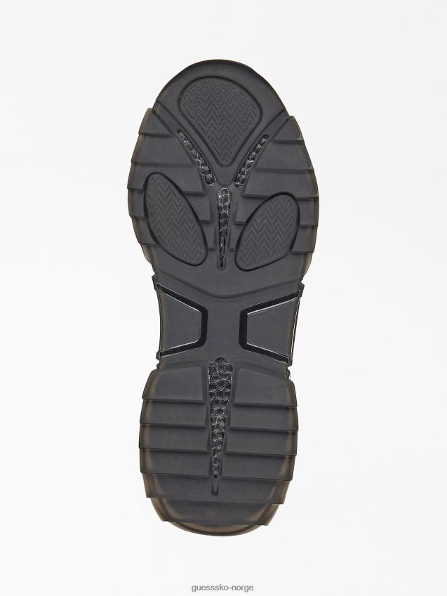 Guess teknisk nylon massa joggesko rød rød menn F0LJ80272