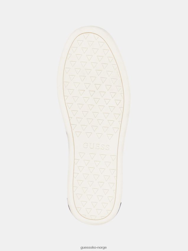 Guess verona lav-top kurv sneaker hvit hvit menn F0LJ80329