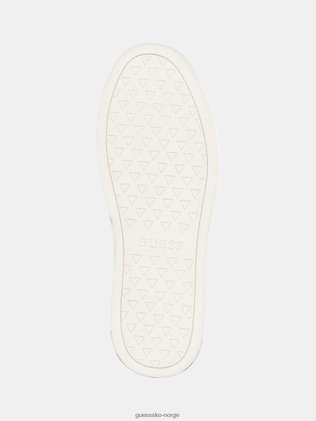 Guess verona low-top kurv sneaker brun brun menn F0LJ80572