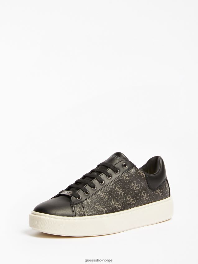 Guess vice 4g logo joggesko svart svart menn F0LJ809