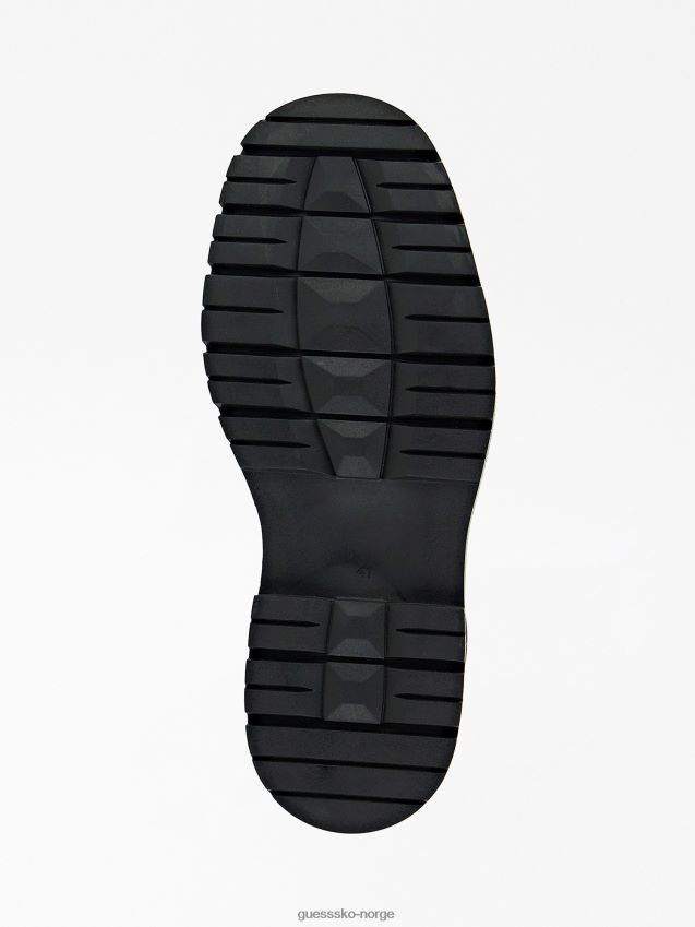 Guess brune kampstøvler med pisa 4g logo brun menn F0LJ80304