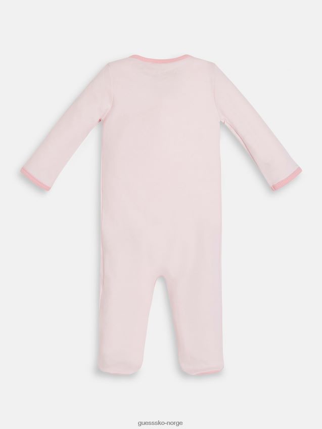 Guess lapp foran logo overall rosa rosa pike F0LJ802482
