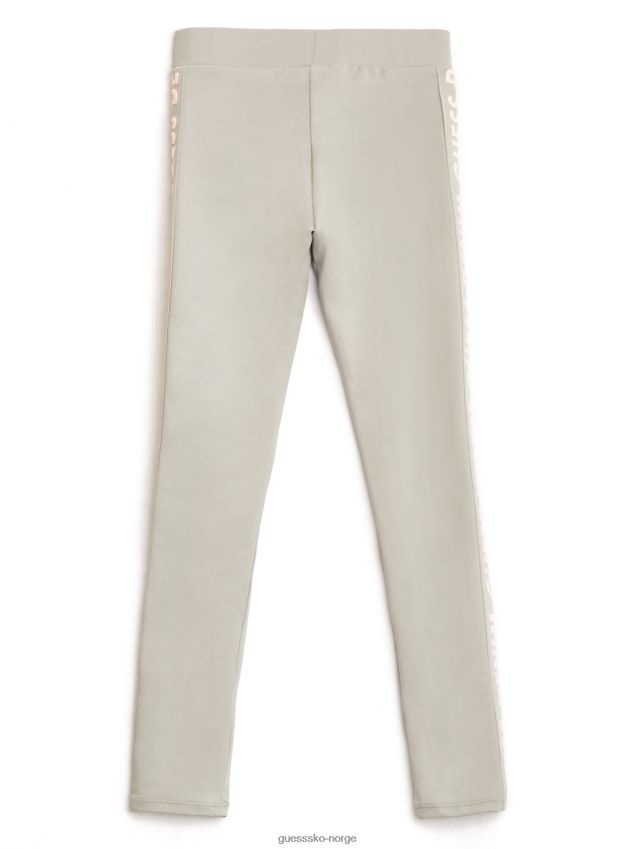 Guess cora logo leggings (2-6) grå himmel grå himmel pike F0LJ808995