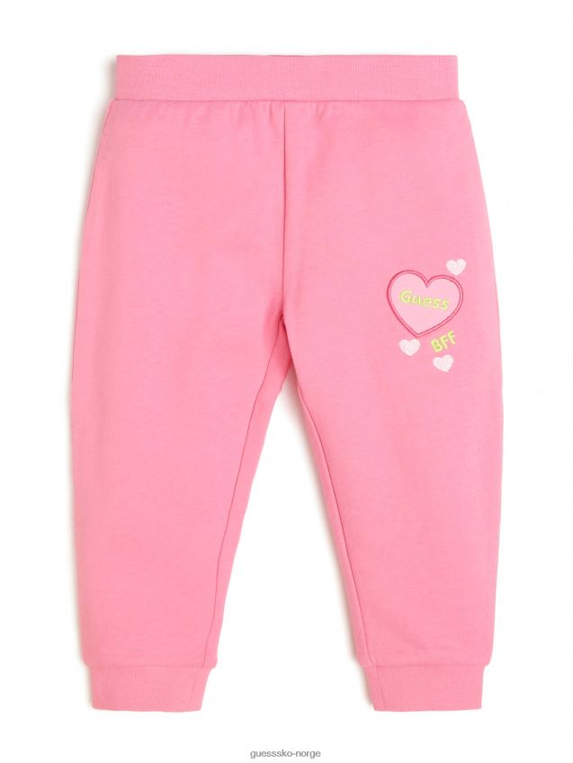 Guess nebula rosa hjertelogobukser (3m-7) nebula rosa pike F0LJ8011491