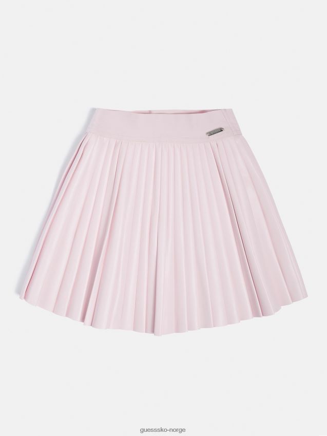 Guess plissert skjørt rosa rosa pike F0LJ801892