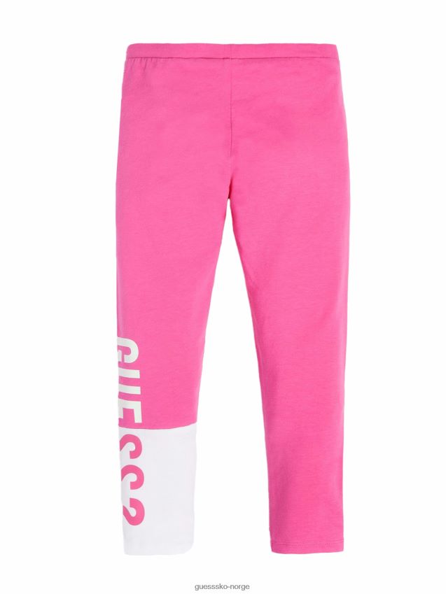 Guess rosa triplogo-leggings (2-6) rosa tur pike F0LJ8011495