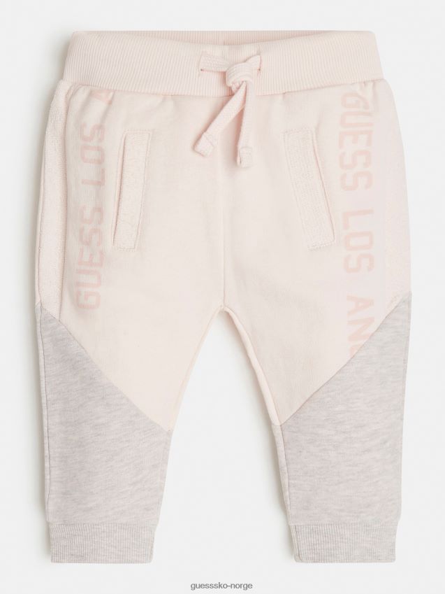 Guess sidelogo aktiv bukse rosa rosa pike F0LJ801953