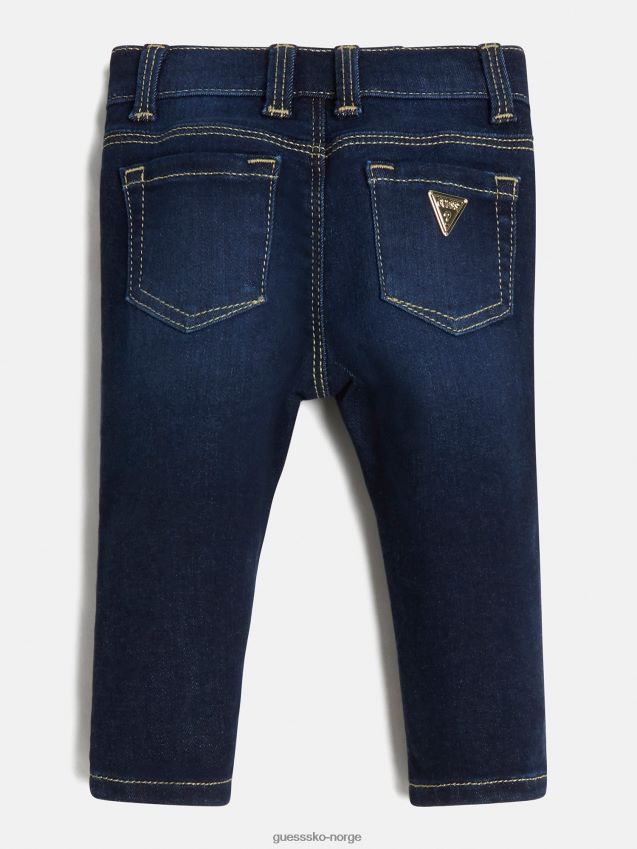 Guess skinny fit denim bukse blå ny mote blå pike F0LJ802187