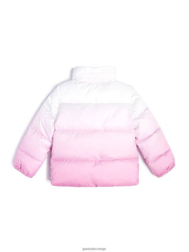 Guess ciclamino vibes vattert jakke (3m-7) ciclamino vibber pike F0LJ8011232