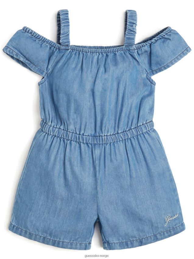 Guess denim bukse (2-7) hjerteblå middels vask hjerteblå middels vask pike F0LJ8011613